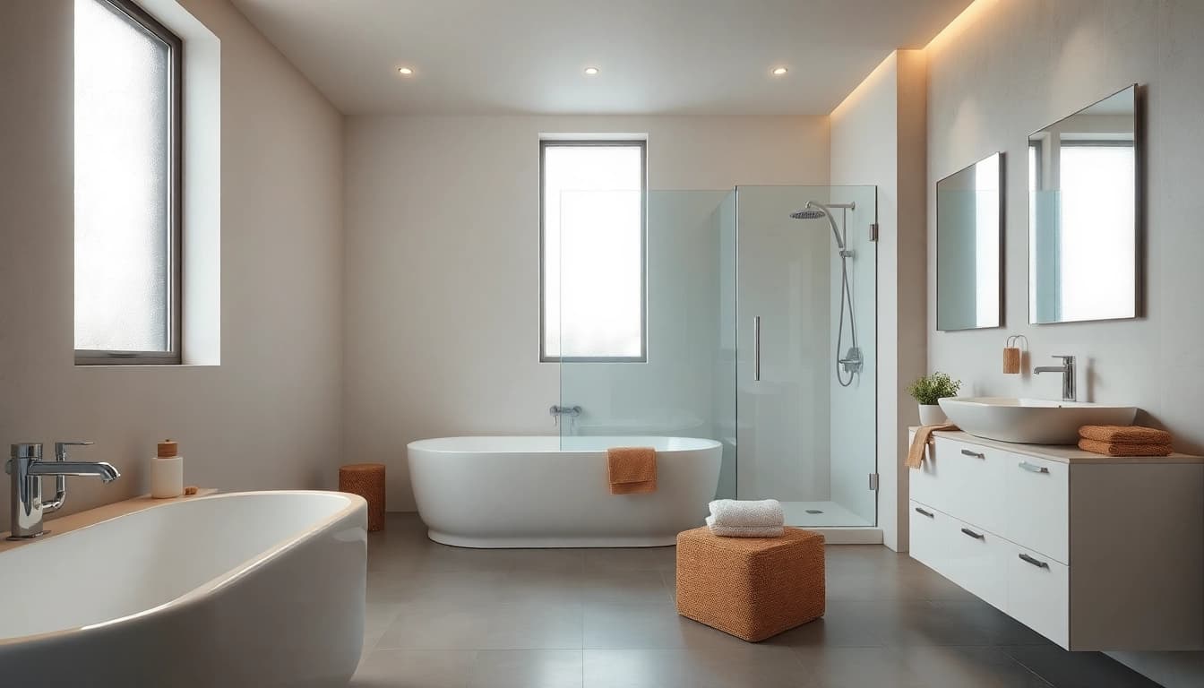Erleben Sie erstklassige Produkte von sonni sanitär GmbH in einem modernen Badezimmer-Setting.