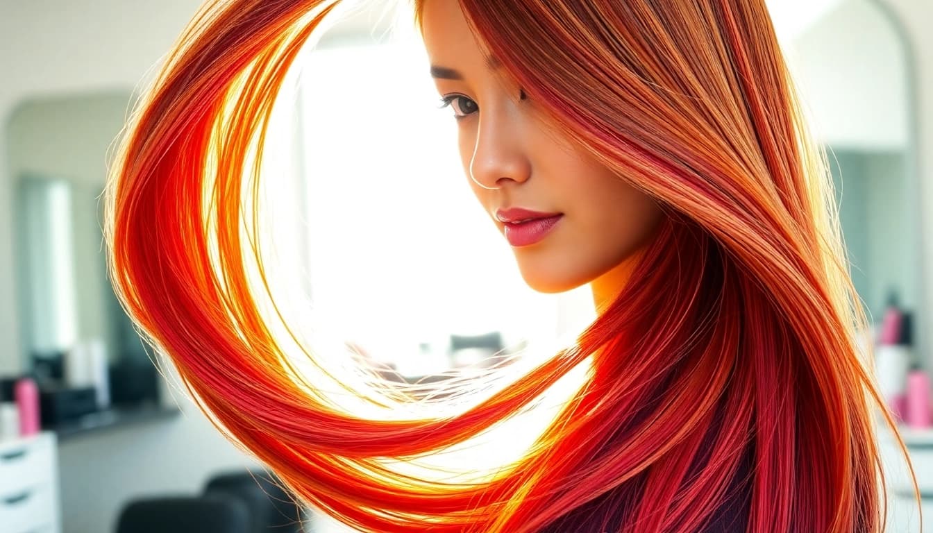 Stylish model with breathtaking genius weft hair extensions showcasing seamless blend and luxurious texture.