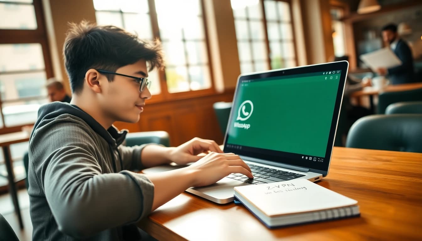 快连VPN:2025 年实现 WhatsApp Web 安全通讯的必备指南