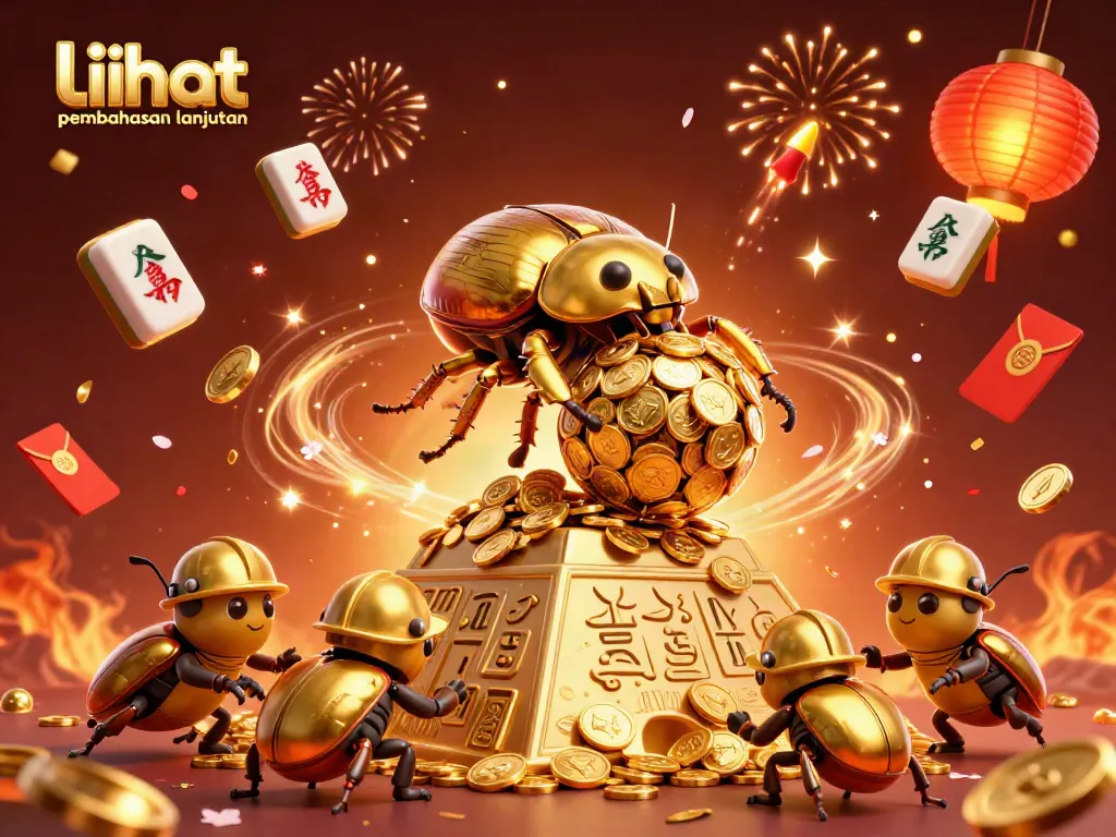 Lihat pembahasan lanjutan visualisasi slot online dengan simbol keberuntungan dan koin emas.