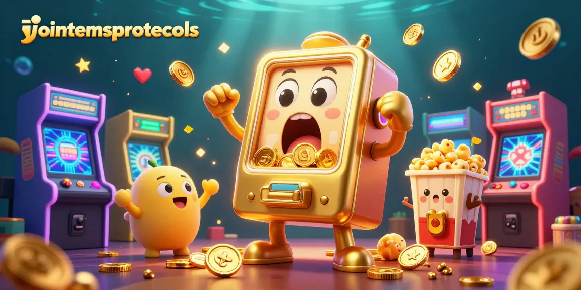 Menangkan jackpot di jointemsprotocols dengan mesin slot emas yang mengeluarkan koin!