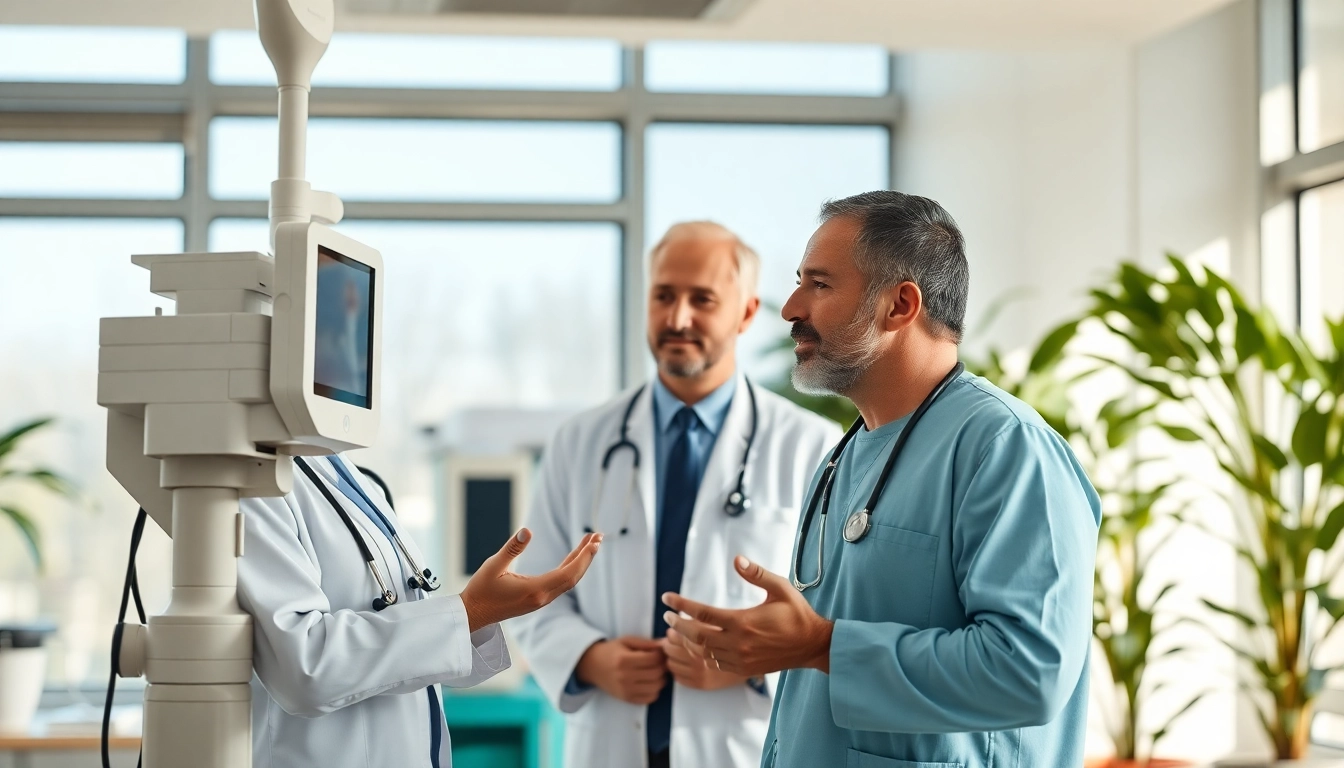 Enhance Health understanding through a professional consultation in a serene, modern clinic.