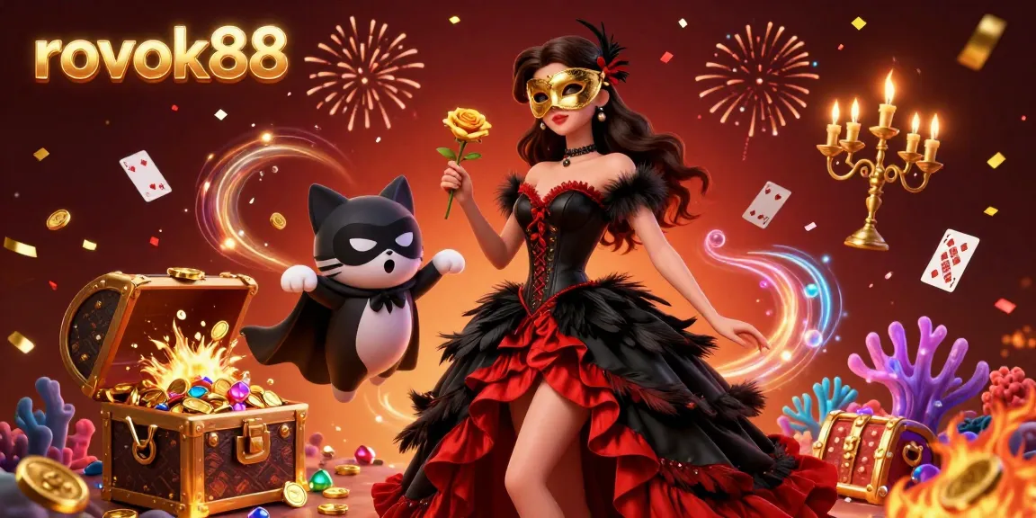 Engage with thrilling gameplay at rokok88 while enjoying a vibrant 3D casino atmosphere filled with treasures and magic.