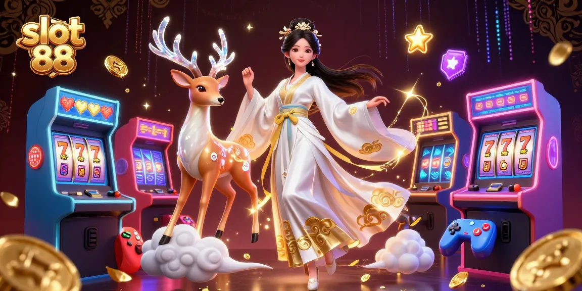 Experience the thrill of slot 88 with vibrant characters and colorful game elements.