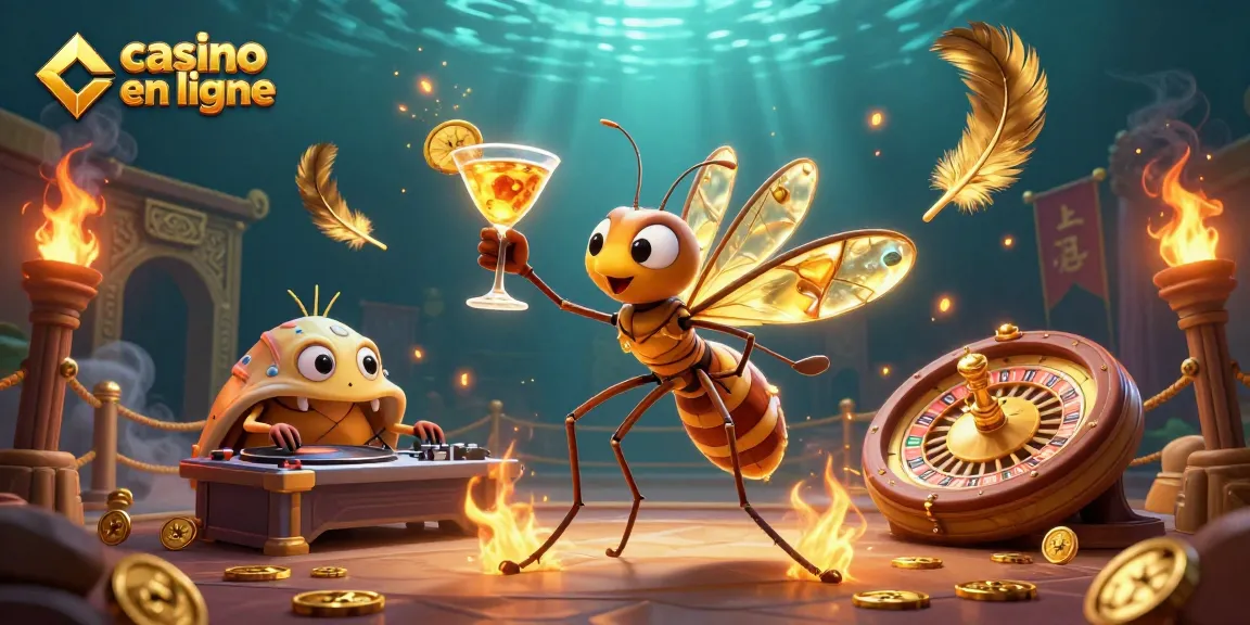 Gagnez au casino en ligne en jouant avec des personnages animés et des éléments de jeu captivants.