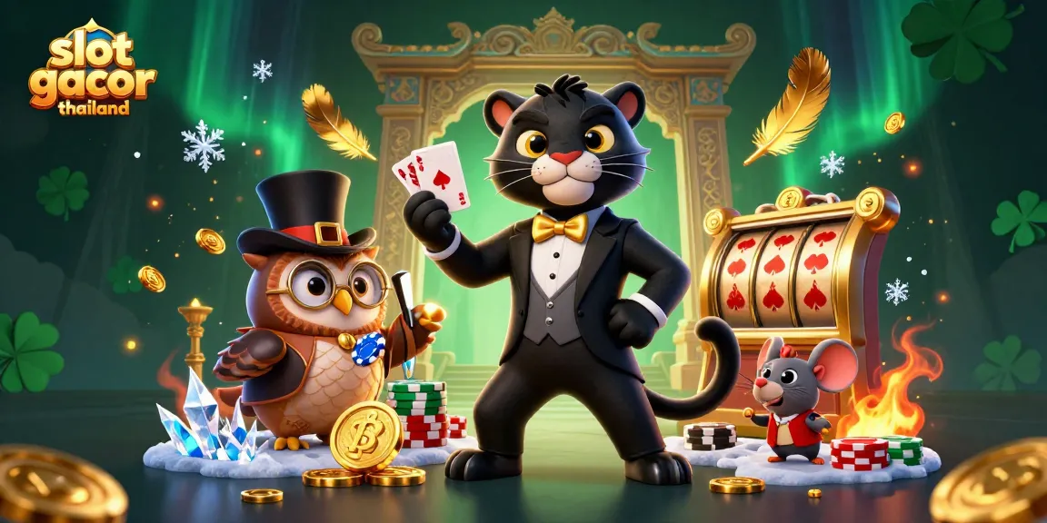 Experience the excitement of slot gacor thailand with unique characters and dynamic casino elements.