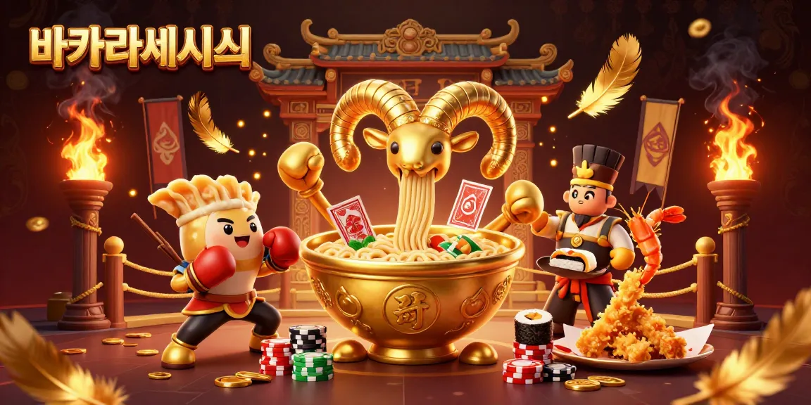 바카라사이트에서 화려한 바카라 게임을 즐기는 캐릭터들