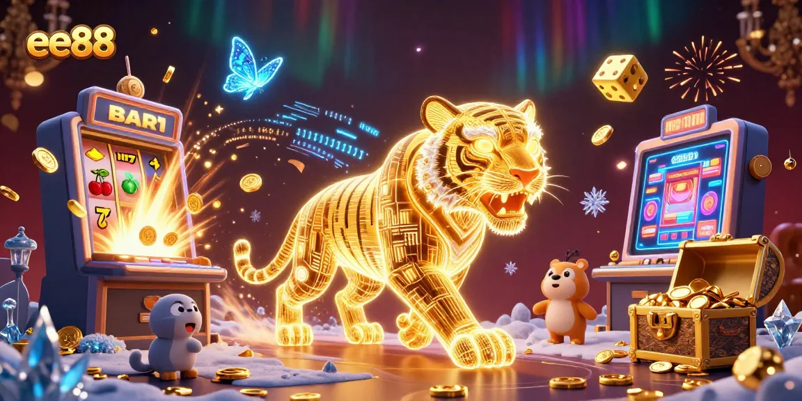 Win big at ee88 with vibrant casino visuals revealing a thrilling gambling spree