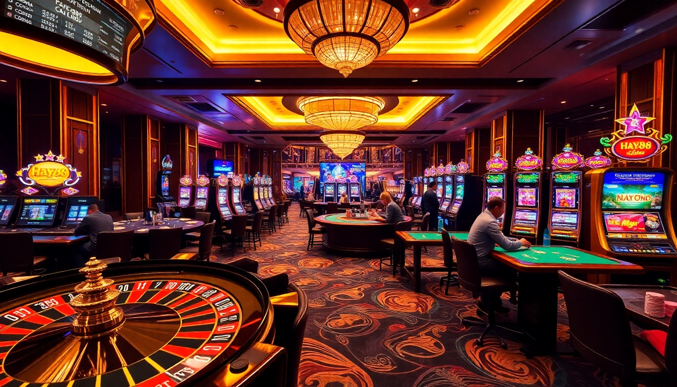 Experience the thrill of winning at Hay88 with exciting casino games and vibrant slot machines.