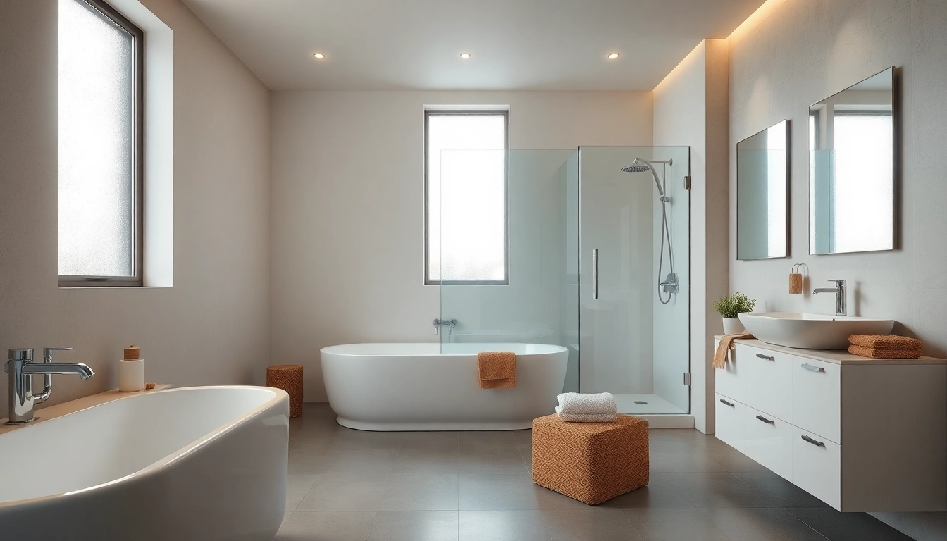 Erleben Sie erstklassige Produkte von sonni sanitär GmbH in einem modernen Badezimmer-Setting.