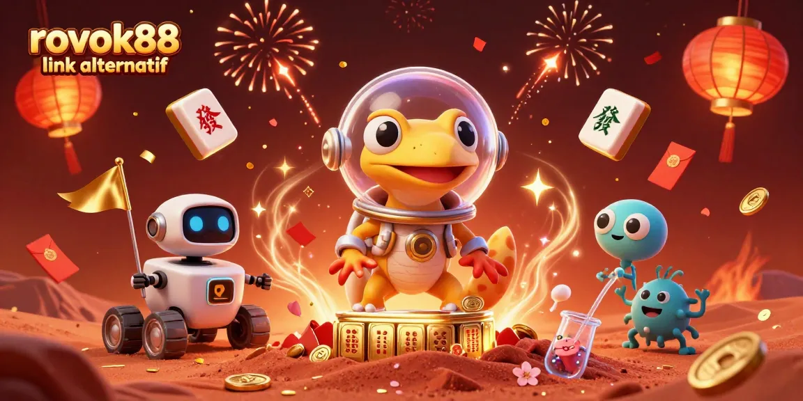 Play and win with rokok88 link alternatif at a vibrant Martian casino discovery scene.
