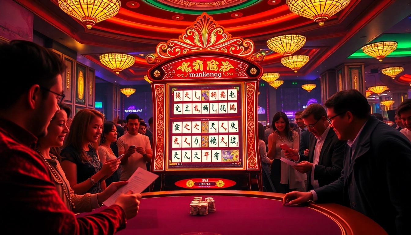 Experience the thrill of the mahjong slot demo with engaging gameplay and vibrant casino atmosphere.