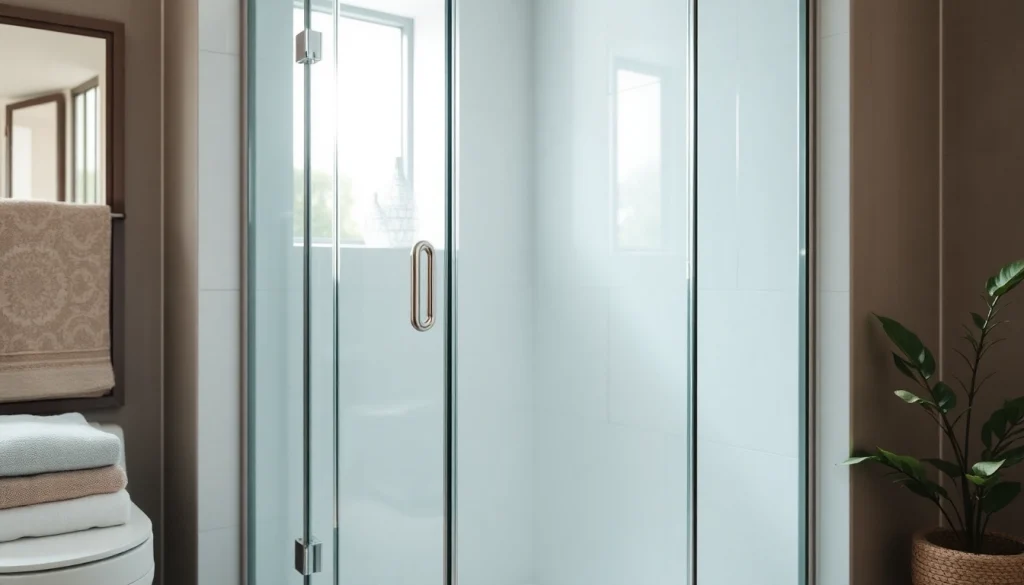 Erleben Sie die sonni Duschkabine in glänzendem Design mit modernen Glasschiebetüren und eleganten Details.