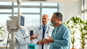 Enhance Health understanding through a professional consultation in a serene, modern clinic.