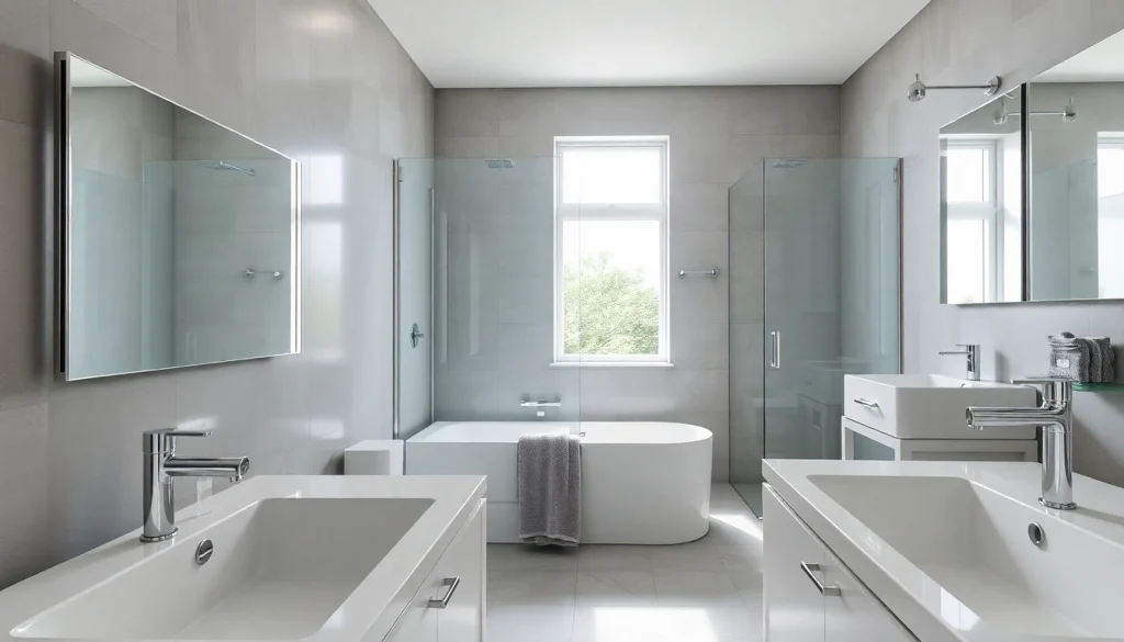 Hochwertige Produkte von sonni sanitär GmbH in einem eleganten Badezimmer-Setting.