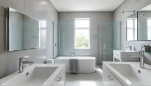 Hochwertige Produkte von sonni sanitär GmbH in einem eleganten Badezimmer-Setting.