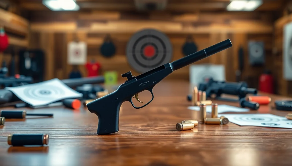 Optimize your shooting experience with the precision of a Wot trigger showcased on a shooting range.