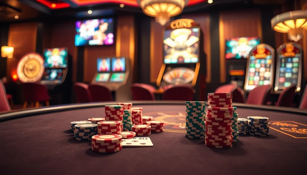 Experience the thrill of a hentai game in a luxurious casino setting with poker and roulette.