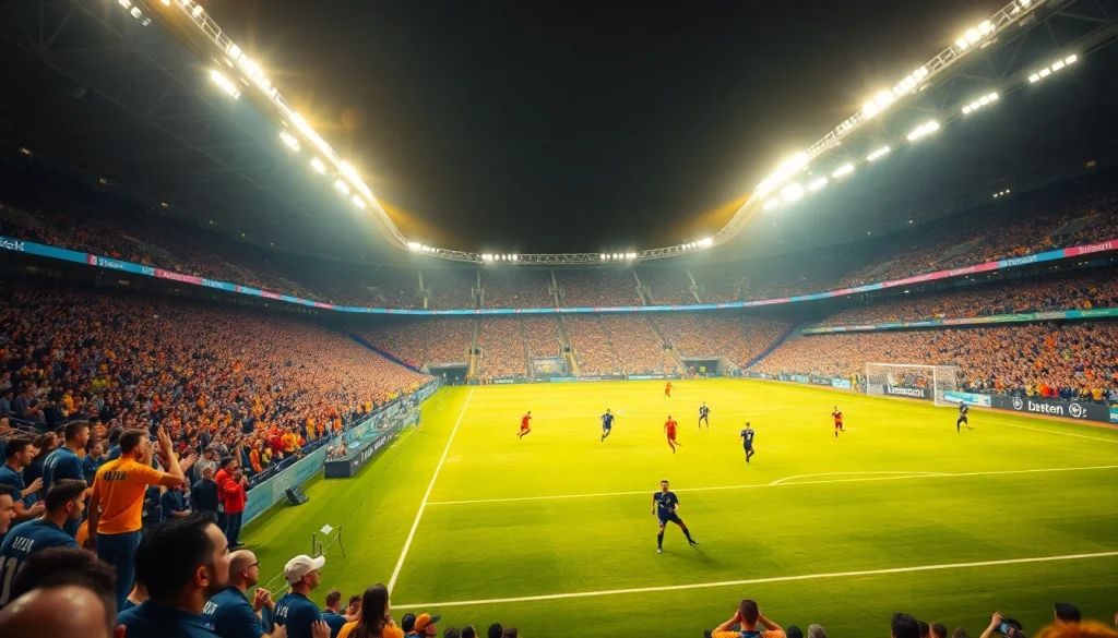 ติดตามผลบอลคืนนี้ ล่าสุดจากสนามแข่งขันที่มีผู้ชมล้นหลาม