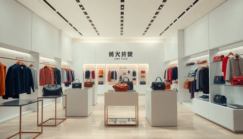 명품 레플리카사이트에서 고퀄리티 제품을 세련되게 전시하는 모습