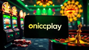 Experience the thrill of onicplay with dynamic online slot games and vibrant casino visuals.