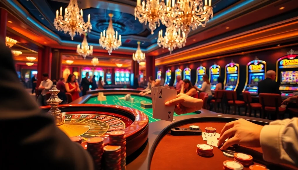 Découvrez l'excitation d'un casino fiable en ligne avec des tables vibrantes et un gameplay palpitant.