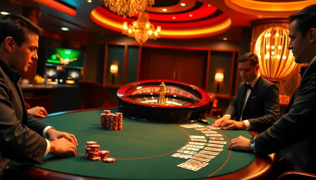 Découvrez le raffinement d'un casino fiable en ligne avec une action de poker palpitante et une atmosphère luxueuse.